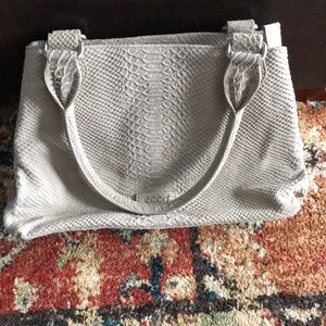 RARE Ecco Cow Suede Large Shoulder Bag